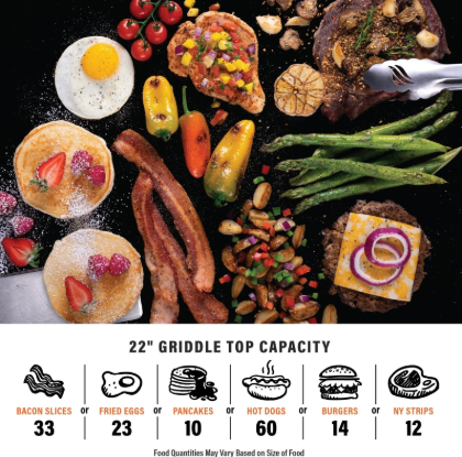 17" Tabletop Griddle with Hood