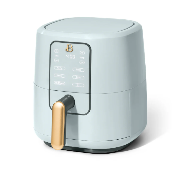 Beautiful 3 Qt Air Fryer with TurboCrisp Technology, Limited Edition Merlot by Drew Barrymore